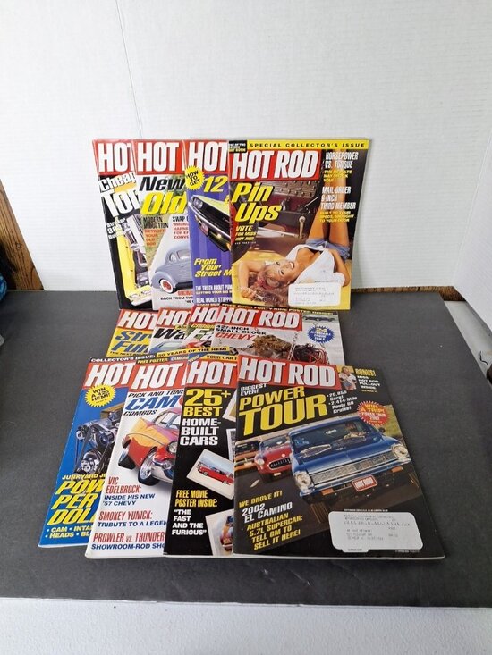 Other - HOT ROD MAGAZINE FULL YEAR 2001.....COMPLETE TWELVE ISSUES JAN to DEC